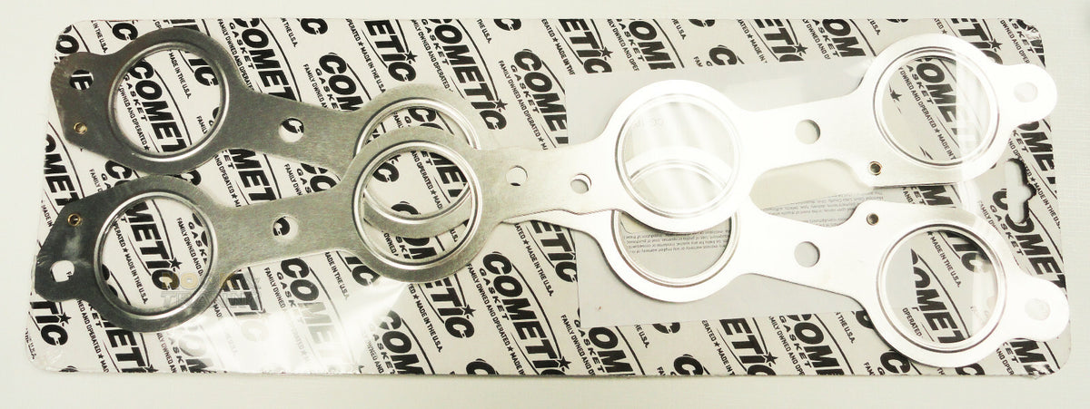 LS1 LS2 LS3 LS7 LQ4 LQ4 Exhaust Manifold Header Gaskets Round Port MLS COMETIC