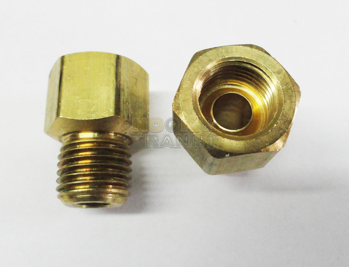 LS1 4L60E Conversion to Standard Transmission Cooler Line Adapter Fittings DOR