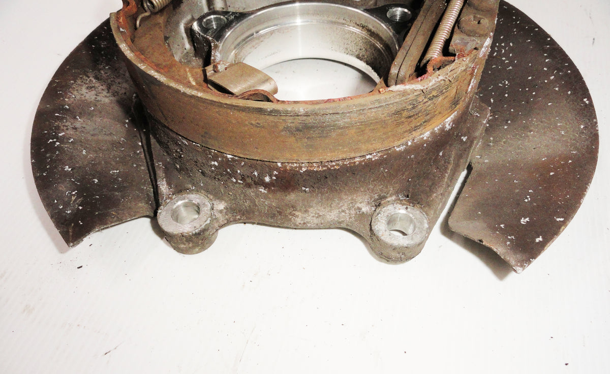 84-87 Corvette Rear Caliper Hub Mount Bracket Parking Brake Assembly LH 06089