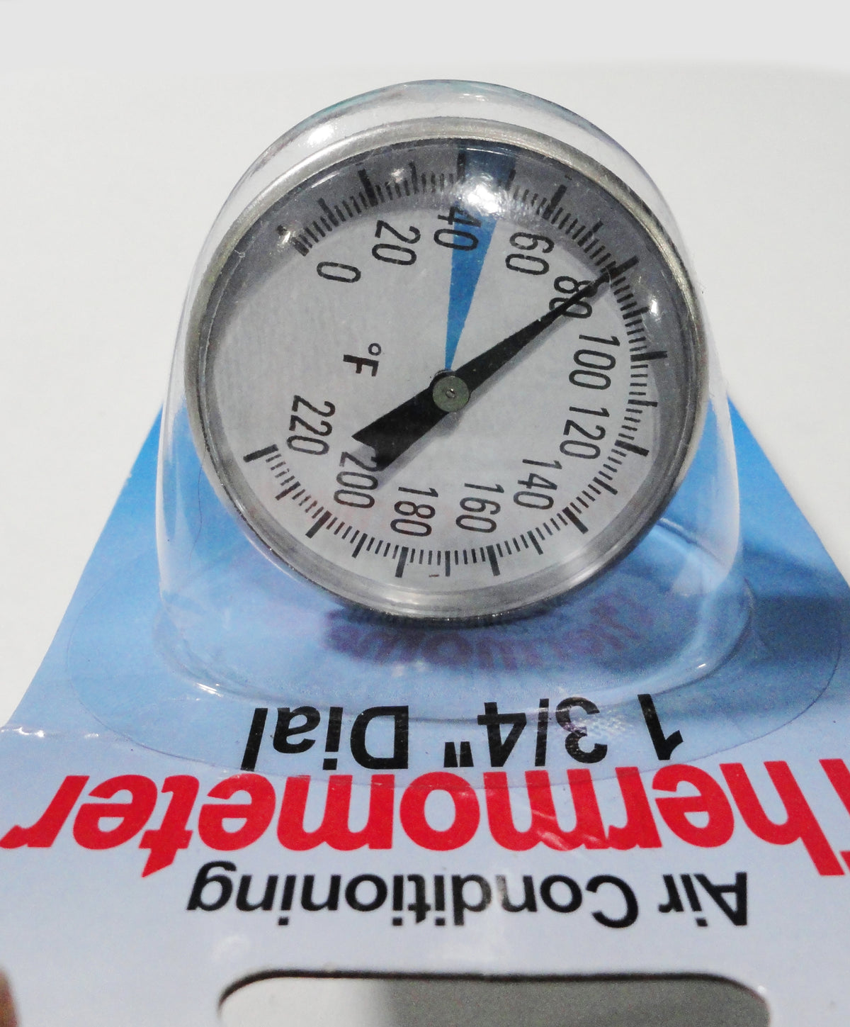 Air Conditioning A/C Probe Thermometer 0-220 Deg F 1.75" Face