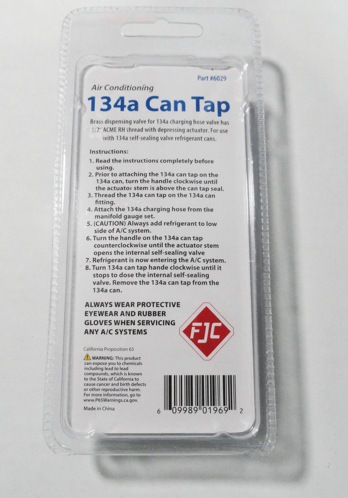 Air Conditioning A/C Can Tap Valve for R134A