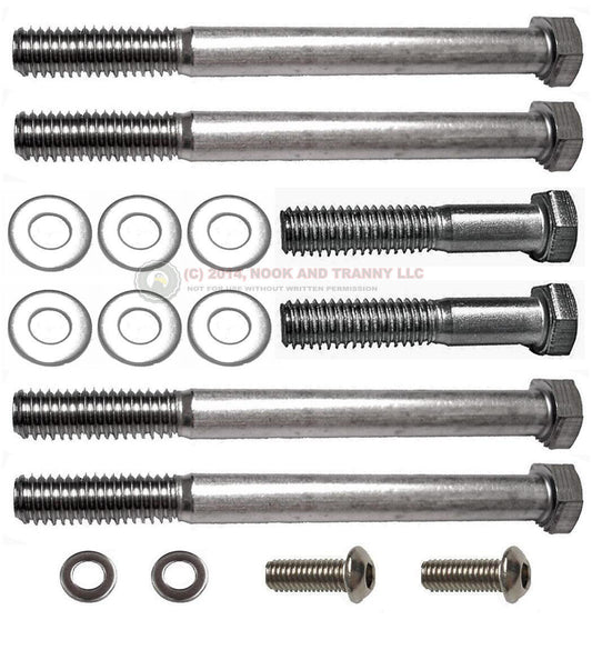 92-97 LT1 Corvette Trans Am Camaro Impala Water Pump Bolts Stainless Steel 18-8