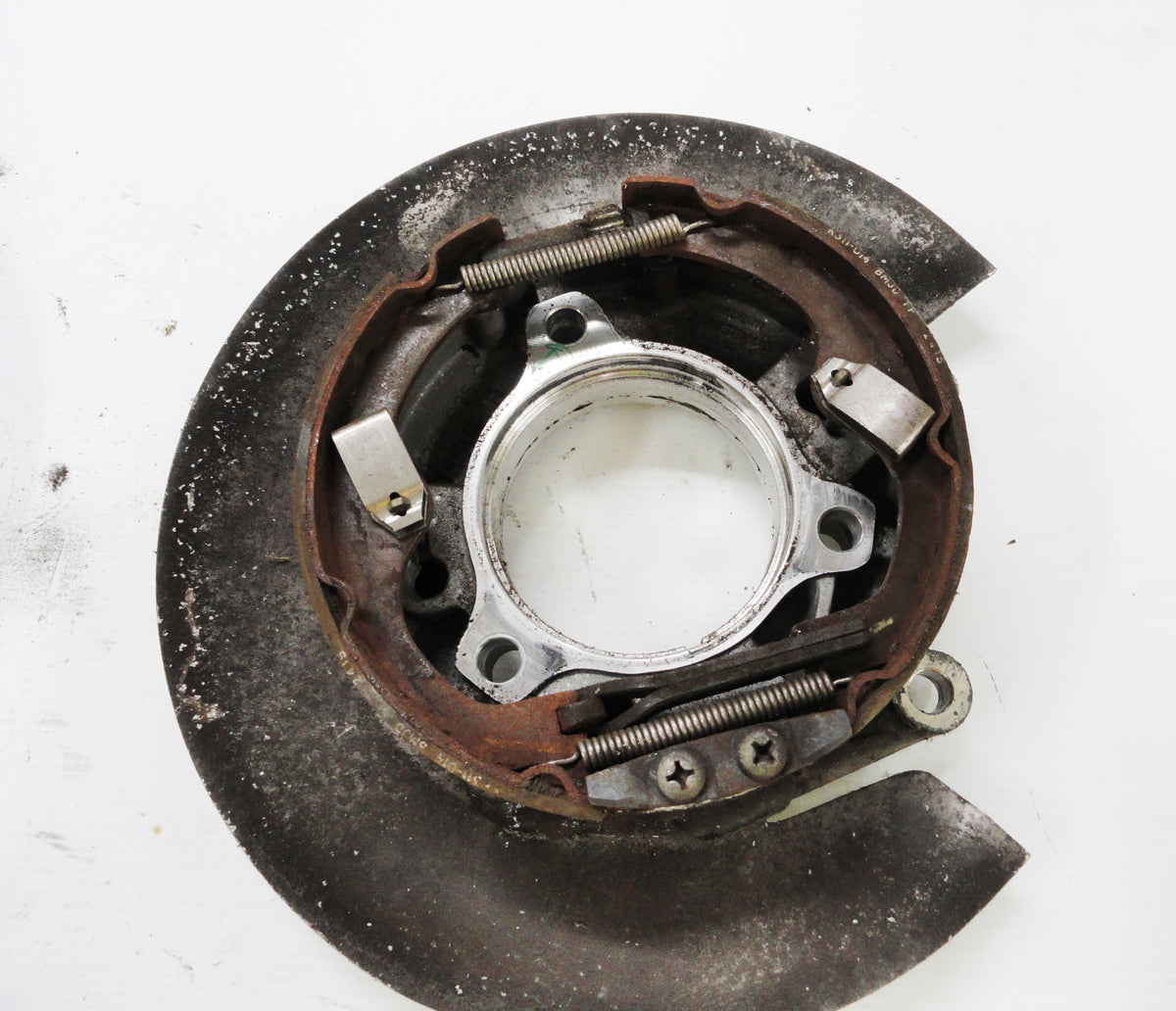 84-87 Corvette Rear Caliper Hub Mount Bracket Parking Brake Assembly RH 06088