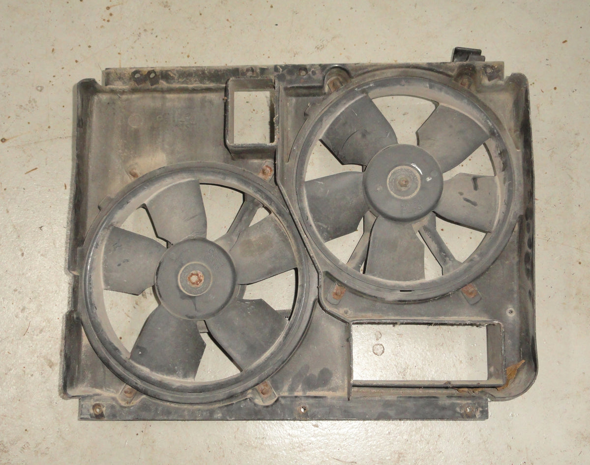 90-96 TPI LT1 Corvette Engine Radiator Dual Cooling Fans w/ Shroud 06098