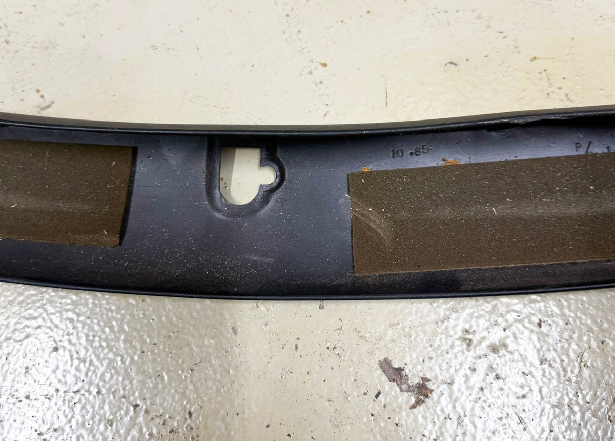 84-88 Corvette Windshield Sun Visor Bow Header Upper Trim Panel CHIPPED 06118
