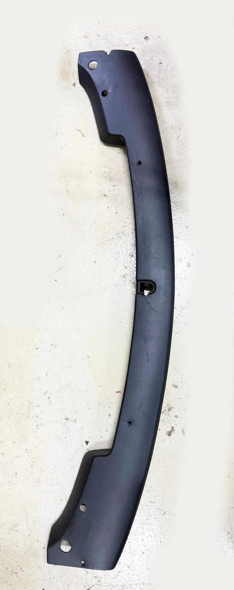 84-88 Corvette Windshield Sun Visor Bow Header Upper Trim Panel CHIPPED 06118