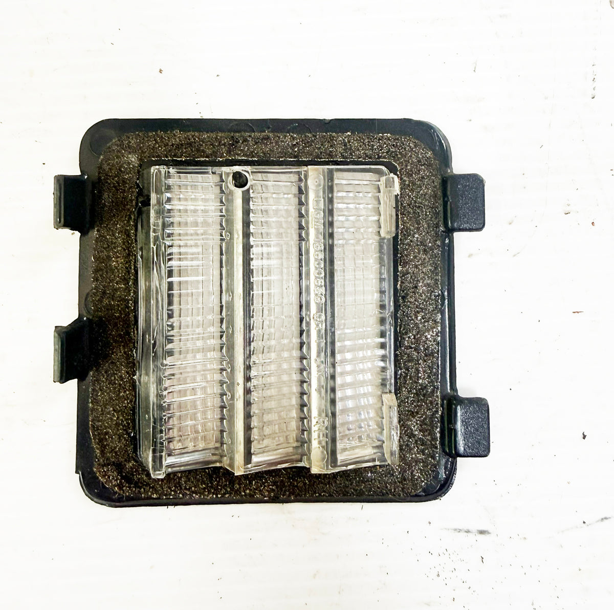 84-96 Corvette Rear Interior Quarter Panel Dome Lamp Light Bezel RH BLACK 06125