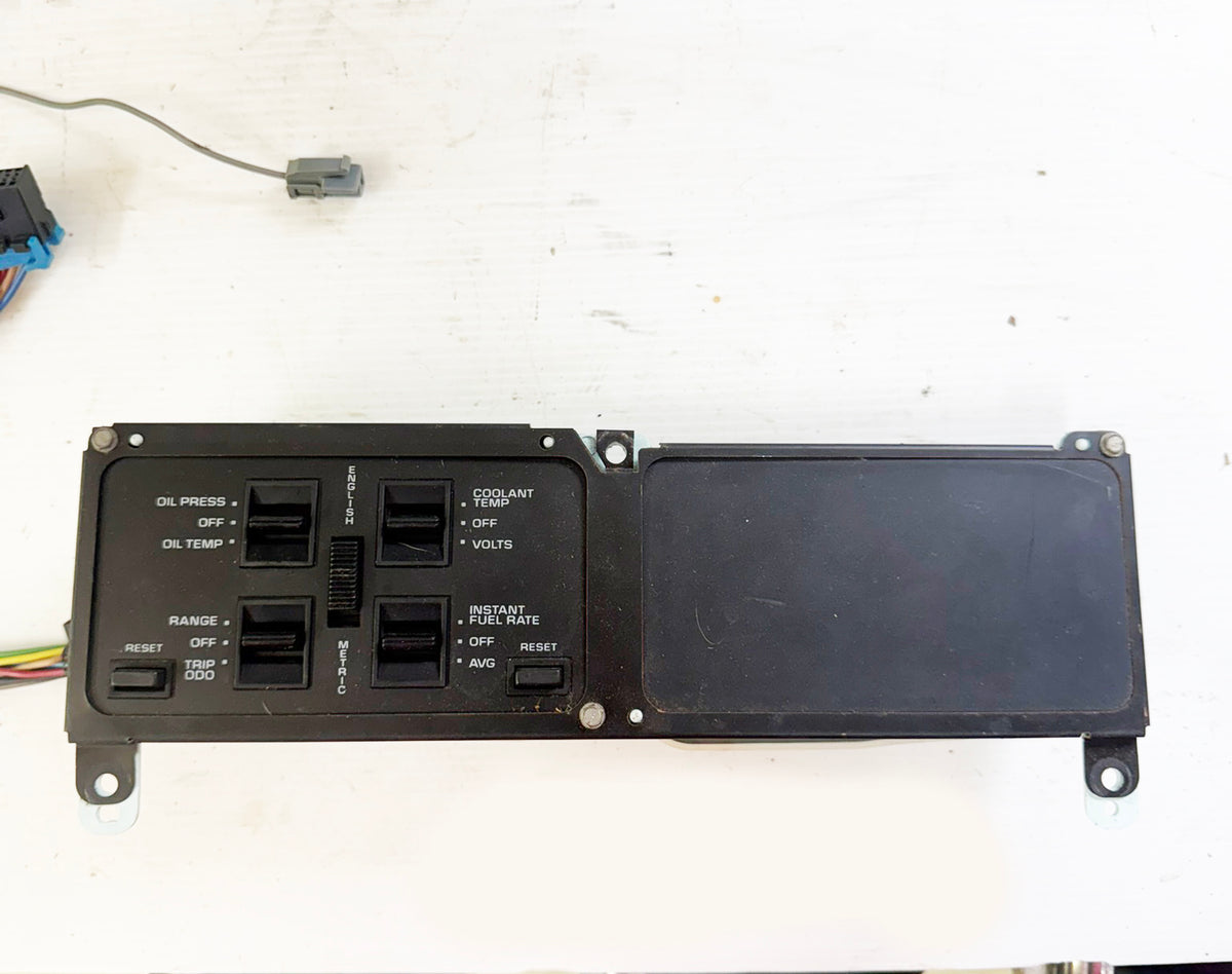 86-89 Corvette Gauges DIC Driver Information Center Switches Warning Lights LBZ