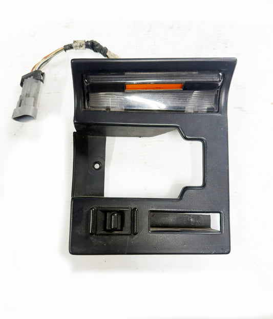 94-96 Corvette Inside Door Handle Bezel w/ Courtesy Light RH BLACK 06135