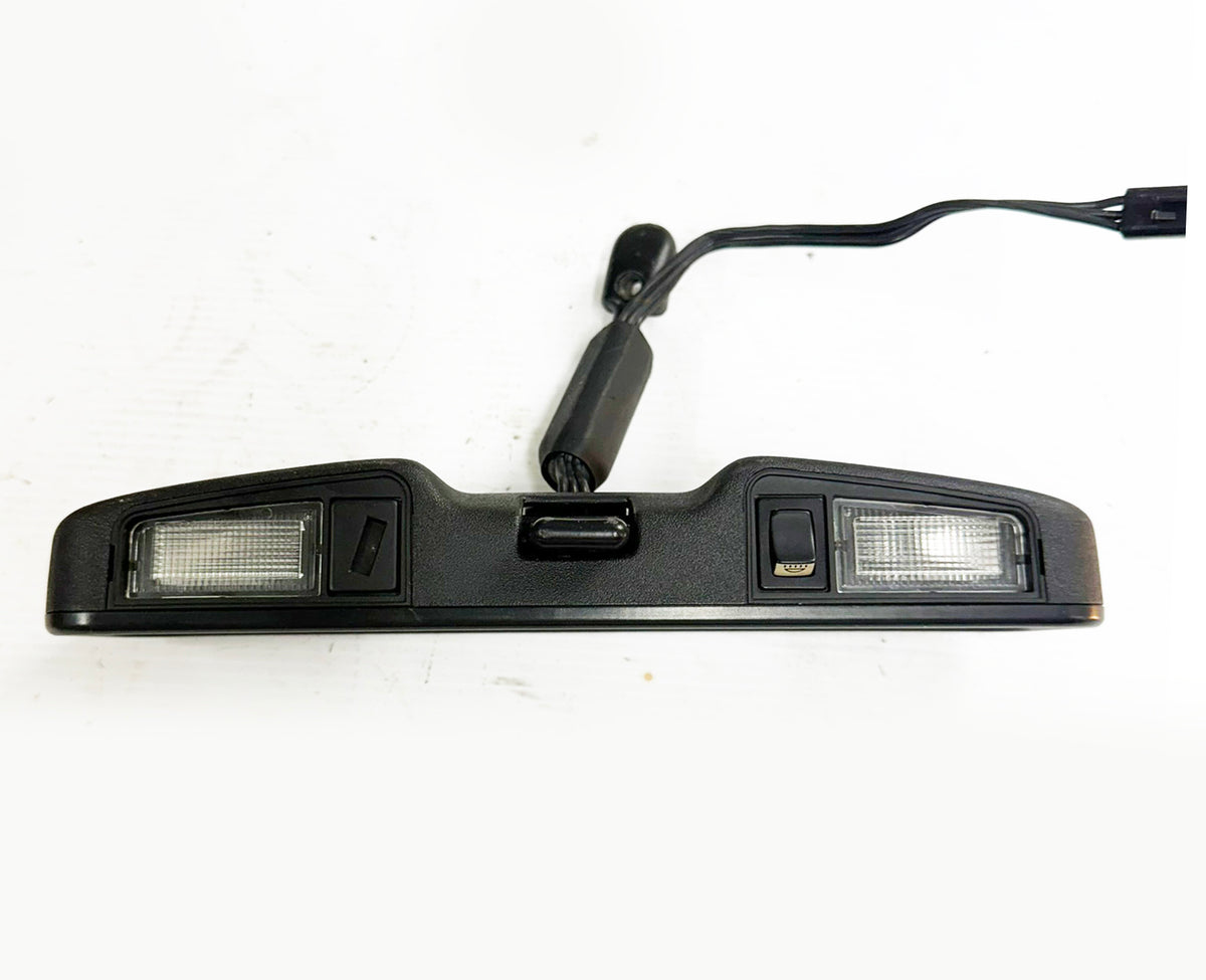 86-89 Corvette Inside Rear View Mirror w/ Lever Dimmer w/ Map Light (3-Pin) 6167