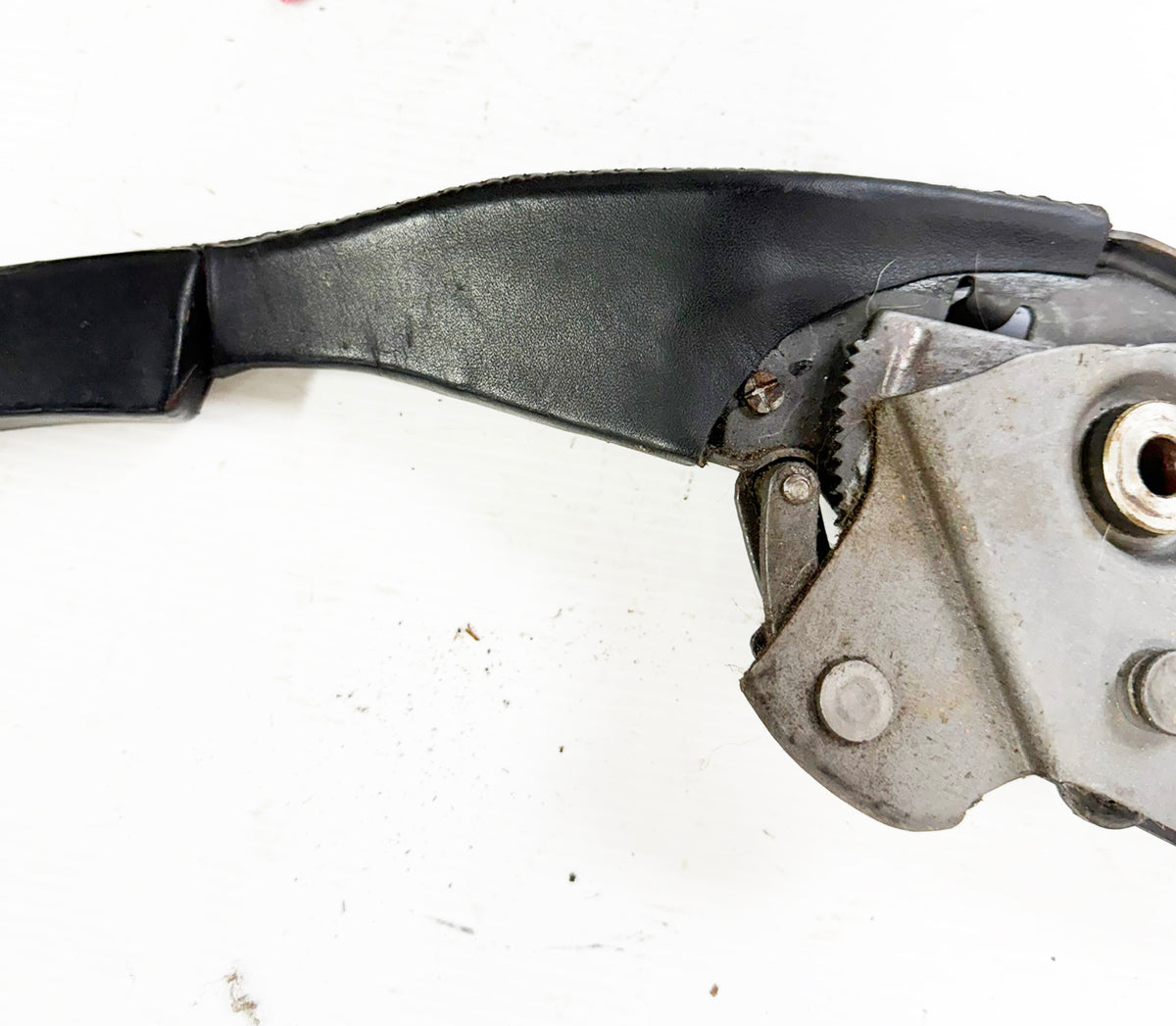 84-89 Corvette Parking Brake Lever Assembly w/ Leather Handle 06170