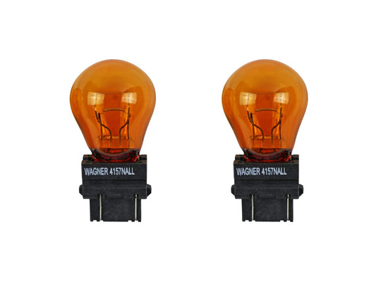 98-02 Firebird Trans Am Front Parking/Turn Signal Bulb (AMBER) 2-Pack Long Life
